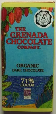 Organic Dark Chocolate 71% The Grenada Chocolate Company 85g, code 89502900002