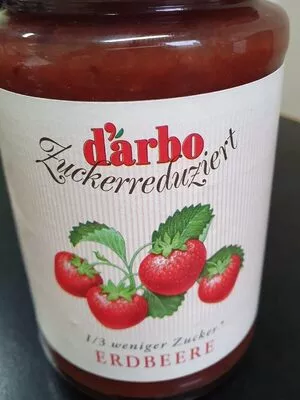 Confiture fraises D'Arbo 250g, code 9001432047558