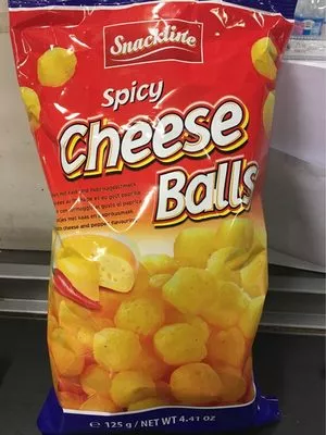 Snack Spicy Cheese Balls Im 125g Beutel Von Snackline Snackline 125g, code 9002859075100