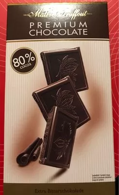 Chocolat noir extra 80% Maître Truffout , code 9002859085017