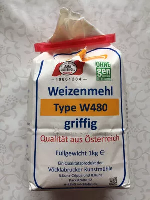 Weizenmehl griffig Type W480 Unser Bestes , code 9003319000205