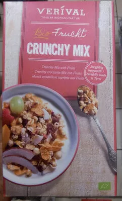 Crunchy Mix, Bio-frucht Muesli croustillant suprême aux fruits Verival 300 g, code 9004617064340