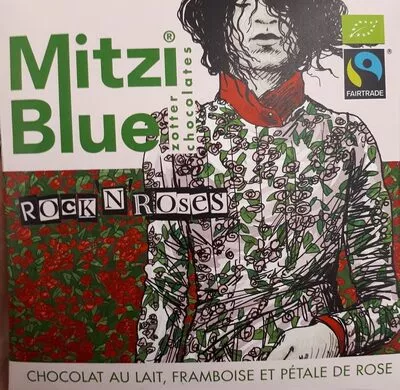 Mitzi Blue Rock 'N Roses Zotter Chocolates 65 g, code 9006403029502