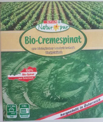 Bio-Cremespinat Spar Natur pur 450 g, code 9100000301532