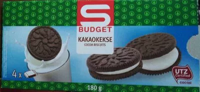 Kakaokekse S-Budget 180 g, code 9100000801612