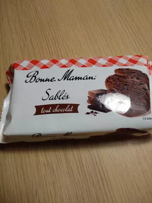 sablés chocolat Bonne Maman 14, code 9118530409840