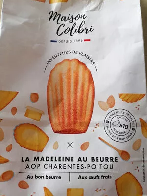 la madeleine au beurre maison colibri 10, code 9228221151061