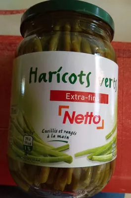 Haricots verts extra fins Netto 660grs.345grs egoutes, code 92728462