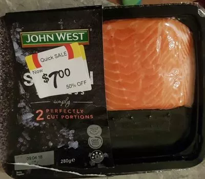 Salmon Fillets John West 280 g, code 9300462118437