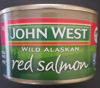 Red Salmon John West 210g, code 9300462340036