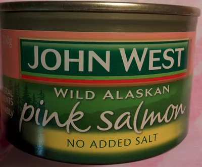 Wild Alaskan Pink Salmon John West 210 g, code 9300462342382