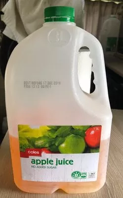 Apple juice Coles , code 9300601012923