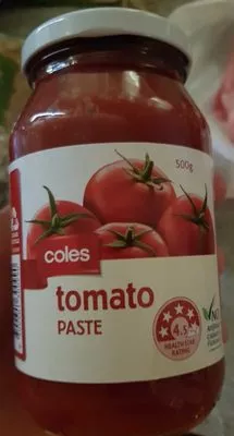 Coles Tomato Paste Coles 500g, code 9300601300990