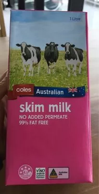Skim milk Coles , code 9300601325917