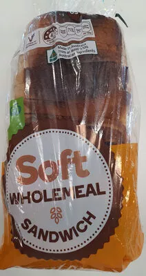 soft wholemeal sandwich loaf Woolworths , code 9300633636876
