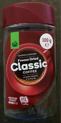 Freeze dried instant coffee Woolworths , code 9300633677619
