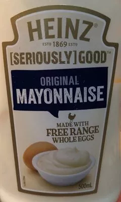 Original mayonnaise Heinz 500 mL, code 9300657021863