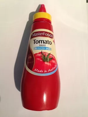 MasterFoods Reduced Salt Tomato Sauce MasterFoods, Mars Food Australia 500ml, code 9310012032854