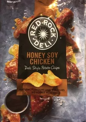 Honey soy chicken chips Red Rock Deli 165 g, code 9310015240621