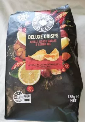Deluxe Crisps Chilli, Roast Garlic & Lemon  135 g, code 9310015247422