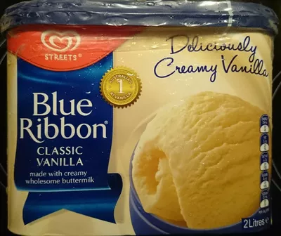 Blue Ribbon Classic Vanilla Streets, Unilever 2 Litre, code 9310016801609