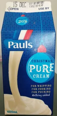 Pure Cream Pauls 600 ml, code 9310036114703