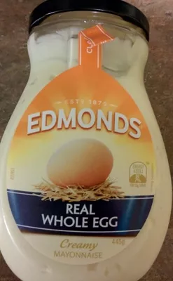 Real Whole Egg Mayonnaise Edmonds 445 g, code 9310047211682