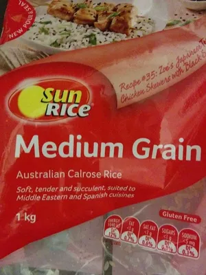 Medium Grain Rice SunRice 1 kg, code 9310140283746