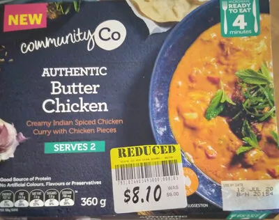 Authentic Butter Chicken Community Co 360g, code 9310246054950