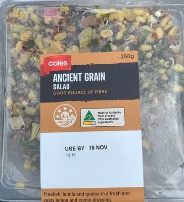 Salad ancien grain Coles 250 g, code 9310645243566