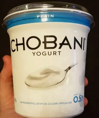 Chobani Plain Greek Yogurt (0.5% fat) Chobani Tub, code 9310653102626