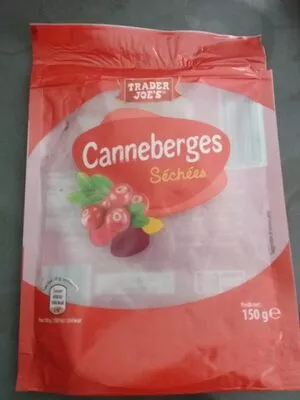 Canneberges séchées Trader Joe's 150 g, code 93109765