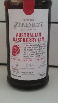 Australian rasberry jam The Beerenberg family farm 300 g, code 9311485600205