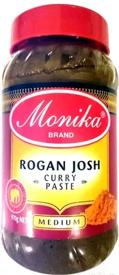 Rogan Josh Curry Paste Medium Monika Brand 570g, code 9311503290852