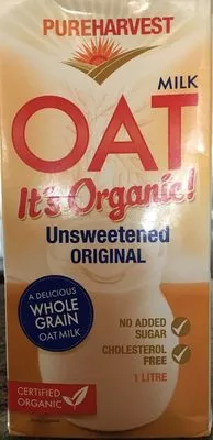 Oat Milk it's Organic Unsweetened Original Pure Harvest 1 L, code 9312231222023