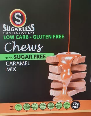 Chews caramel mix Sugarless 70 g, code 9312643000691