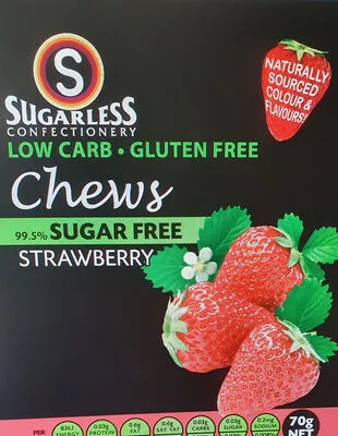 Chews Strawberry Sugarless 70g, code 9312643010331