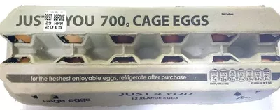 Cage Eggs Just 4 You 12 700g, code 9313715907009