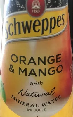 Orange & Mango Schweppes , code 9315596006390
