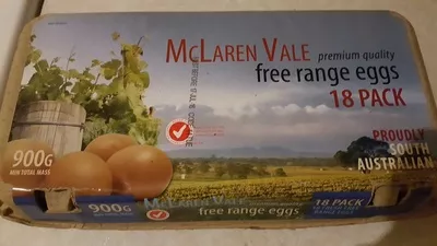 Eggs McLaren Vale Free Range Eggs 900 g, code 9315748109986