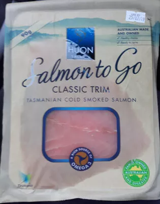 Tasmanian Cold Smoked Salmon Huon 90 g, code 9315896100316