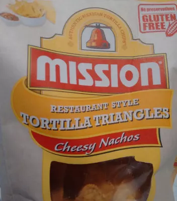 Tortilla Triangles Cheesy Nachos Mission 230 g, code 9317224401911