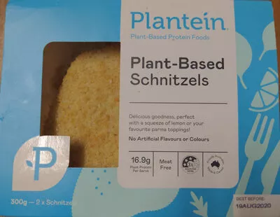 Plant-based Schnitzels Plantein 300g, code 9330752003358