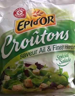 Croutons ail & fines herbes  , code 9336338393035