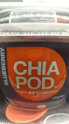 Blueberry Chia Pod Chia Pod,  The Chia Company 1 serving, code 9340224006695