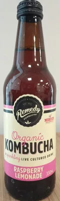 Organic Kombucha - Raspberry Lemonade Remedy Kombucha 330ml, code 9350271000089