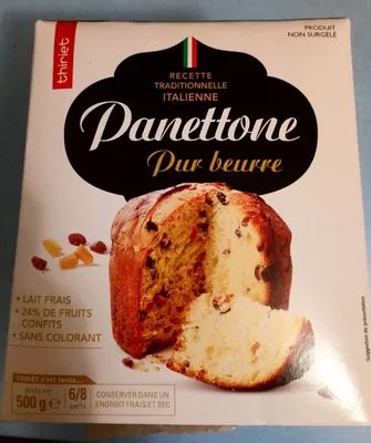 Panettone pur beurre Thiriet , code 93642576