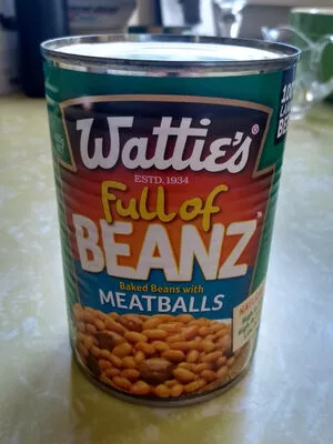 Baked Beans with Meatballs Wattie's 420 g, code 9400547007837