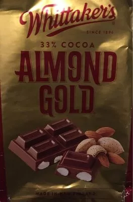 Almond gold 33% cacao Whittaker's , code 9403142000845