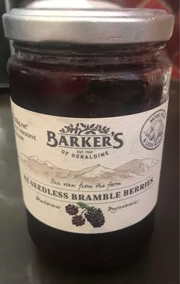 NZ seedless bramble berries Barker's , code 9414732209579